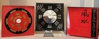 Vintage Feng Shui Kit Man-ho Kwok Compass Pa Kua Mirror Book Complete Set