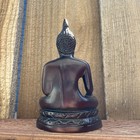 Thai Buddha Carved Wood Statue