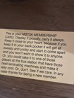 Reprinted Mst3k Membership Card
