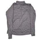 Patagonia Womens Large Capilene 1 4 Zip Base Layer Grey Dot Gorpcore Hiking Yoga