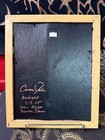 Aleister Crowley Black Scrying Mirror     Handmade  12 X 9 5 