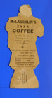 Vintage  Antique Female Mclaughlin s Coffee Advertising Doll - 5 5  