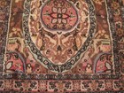2  0  X 2  3  Vintage Handmade Wool Medallion Oriental Bijar-style Rug