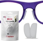 Gecko Grip 1 8mm Thick Anti Slip Eyeglass Nose Pads  5 Clear Pair  Made  2500   