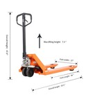 Apollolift Used Hydraulic Hand Pallet Jack 5500lbs Manual Pallet Truck 48 x27 