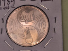 1984 Switzerland 5 Francs-piccard-physicist inventor air Balloon