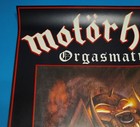 Vintage Motorhead Tour Poster Orgasmatron Lp Cd  86 Uk Concert Rare Nwobhm Metal