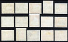 British Guiana Qe Ii 1954-63 Pictorial Part Set   Varieties Sg 331 To 344a Mint