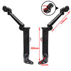 Black Frame Mounted Highway Peg Mounts Adjustable For Harley Touring 2009-up
