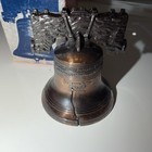 Vintage Liberty Bell Replica Historical Souvenir Company 1975 Made In Usa Boxed