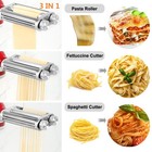 Pasta Maker Attachment 3 In 1 Set For Kitchenaid Mixers Plus Hub Kn    Fast Ship