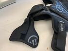 New Youth S M L Xl Warrior Burn Next Shoulder Pads Lacrosse Black Boys Girls