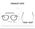 Retro Ancient Square Acetate Full Rim Eyeglass Frame Eyewear For Women Men