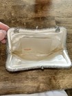 Stunning Vintage Walborg Silver Beaded Evening Bag  1950s 60s 