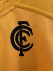 2009 Carlton Fc Yellow Training Guernsey Mw Pi Shaun Hampson