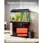 Uimoso 224 5gph External Aquarium Filter With Timed Light For Tanks Up To 55 Gal