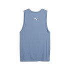 Puma Run Favorite Graphic Crew Neck Athletic Tank Top Mens Blue Casual  Athletic