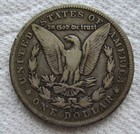 1889-cc  1 Morgan Silver Dollar Rare Key Date Carson City Cc Mint Fine Scratched