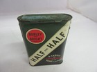 Vintage Advertising Empty Half And Half  Vertical Pocket  Tobacco Tin   5