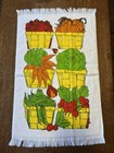 Vintage Kitchen Towels 1970s Lot Of 4 Retro Granny Chic Kitsch Groovy Mod