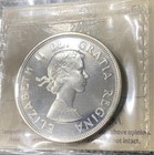 1964 Canada Silver Dollar Coin Iccs Cert  Xzj 042    Pl 65    Cameo   