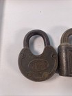 Lot Of 3 Vintage Antique Padlocks Locks No Keys Corbin Yale Bulldog