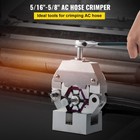 71550 Manually Operated A c Hose Crimper Tool Kit W  4 Dies New Hand Portable