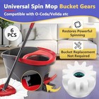 6 Pcs Spin Mop Cleaning Gears Parts  Replacement Gears For Ocedar Mop Bucket    