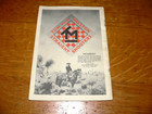 Vintage 1933 The Life Of Tom Mix And The Ralston Straight Shooters  Manual Book