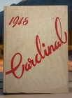 1946 Cardinal Whittier Union High School Yearbook California Lots Of Signatures