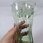 Set Of 3 Vintage Coca-cola Tumblers 6     Tall 20oz Glasses Green