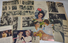 1950-70s Original Shirley Temple Magazine Clippings Ready For Your Scrapbook 