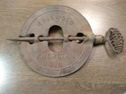 Antique Griswold 6 Inch American Reversable Steel Spindle Rusty