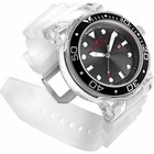Invicta Men s Watch Pro Diver Quartz Rotating Bezel White Silicone Strap 32333
