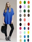 Women 34  Long Inseam Cotton Spandex Full Length Leggings Slim Pants S-5xl Usa