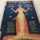 1906  Irwin Litz Drug Store Vintage Kodol Almanac  Denver  Pennsylvania 