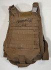 Usmc Plate Carrier With Soft Inserts   Side Plate Pockets Coyote Size Medium