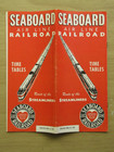 Sal Seaboard Railroad Public Timetable  4 26 53 System