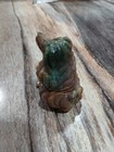 Carved Onyx Agate Stone Dog Miniature Figurine Statue Sculpture Mini