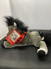 Legendary Wells Fargo Horses  prince  Grey White Black Plush With Tag
