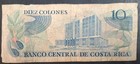 1985 Costa Rica 10 Colones P237b  D37362575 
