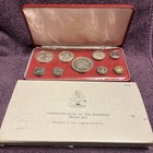 1974 Bahamas 9-coin Proof Set  w box   Coa  Franklin Mint - 4 Silver Coins