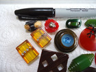 Lot Of 14 Bakelite Buttons 5 8  To 1 1 2  Tested