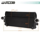Front Mount Intercooler Kit Fit For Bmw F01 F06 F07 F10 F11 F12  200001069 Black