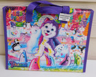Lisa Frank Tikanni Husky Trifold Portfolio Storage Folder School Art 11  X 13 
