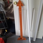 Vintage V-belt Measuring Device  Clean   Legible  