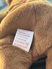 Ty Beanie Baby  very Rare  Curly The Bear W tag Errors  1993 1996    Brown Nose