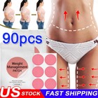 30 60 90 Pcs Weight-loss Glp-1 Patches Slimming Patches Weight Management Tools