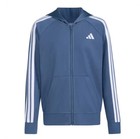 New Adidas Youth Boys Full Zip Track Jacket Tricot  Blue  Size Large 14-16