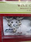 Christmas Tree Wine Glass Charms Stem Markers Set Of 12 Holiday Party Target New